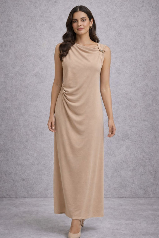 Sleeveless maxi dress