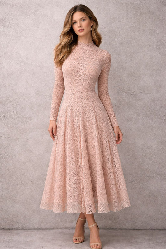 Maxi dress with Short Sleeves